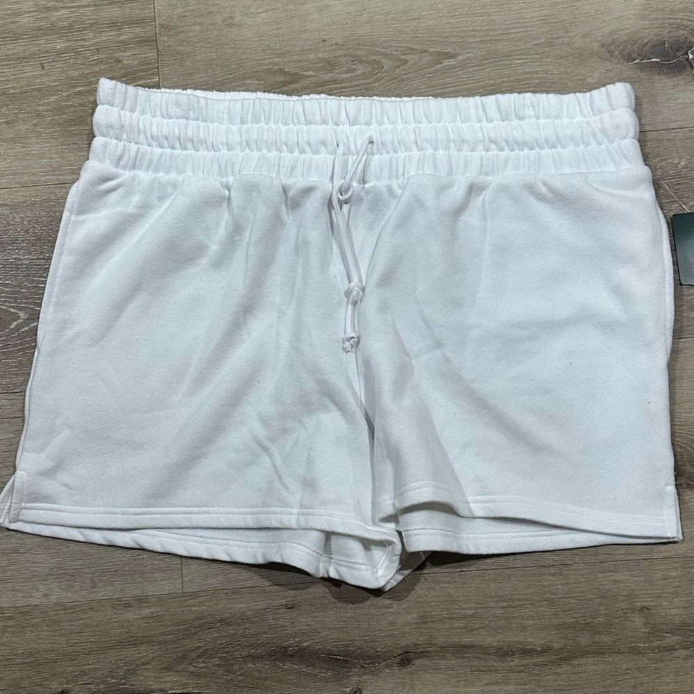 White Sweat Shorts size XL